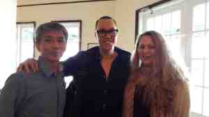 Dr Melvin Gumal, Gok Wan and Debbie (c) Dr Melvin Gumal