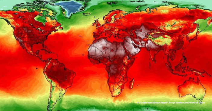 2018 summer temps