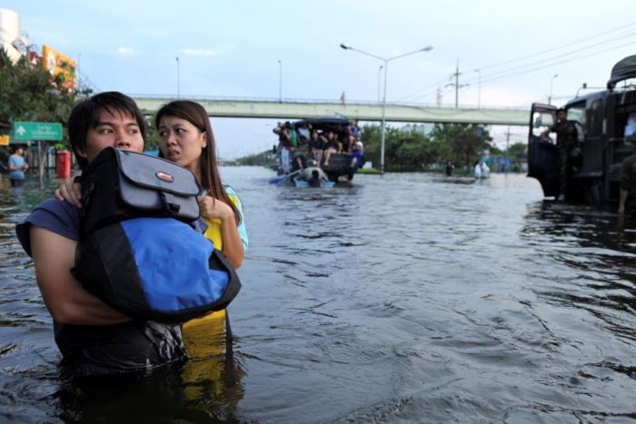 Flooding in Bangkok, Thailand (c) Félix Laframboise/iStock/Getty 