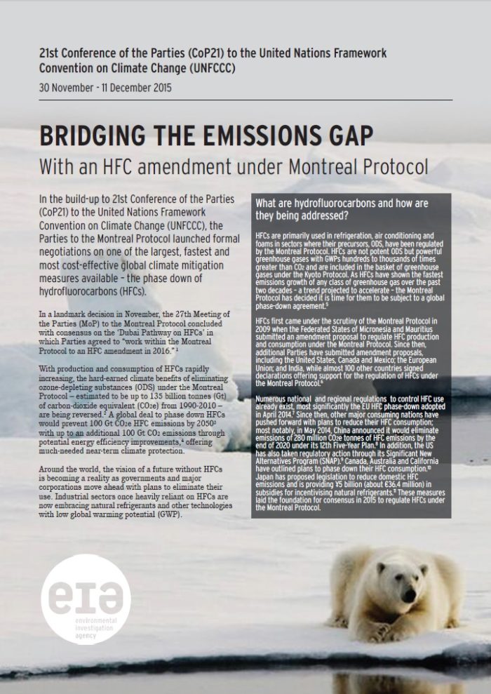 Bridging the emissions gap cover