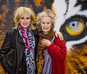 Joanna Lumley and Virginia McKenna at the climactic gala (c) Vrinda Webb Photography