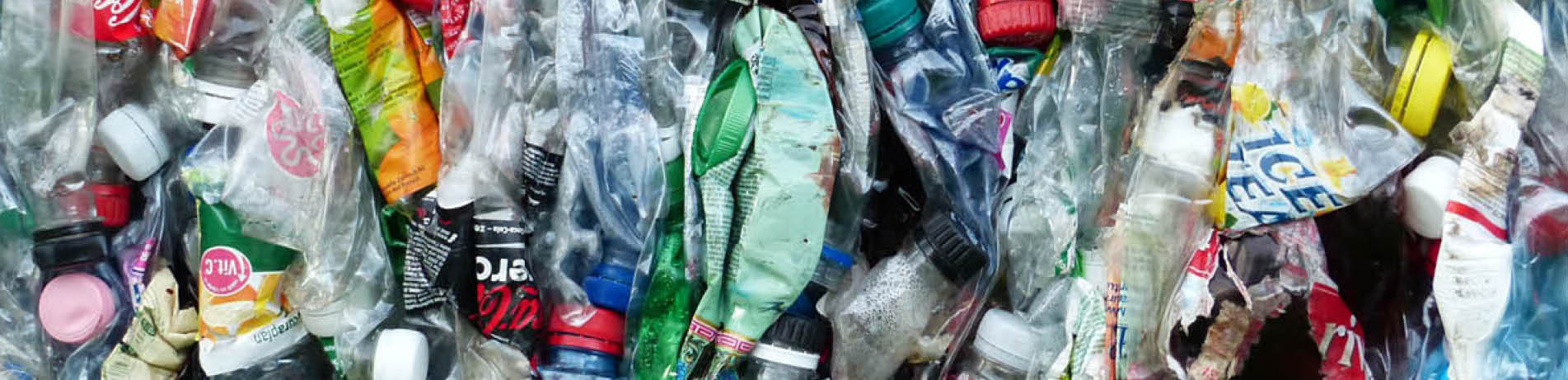 Compacted plastic waste