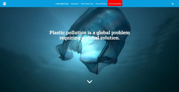 Our microsite on Global Plastic Pollution